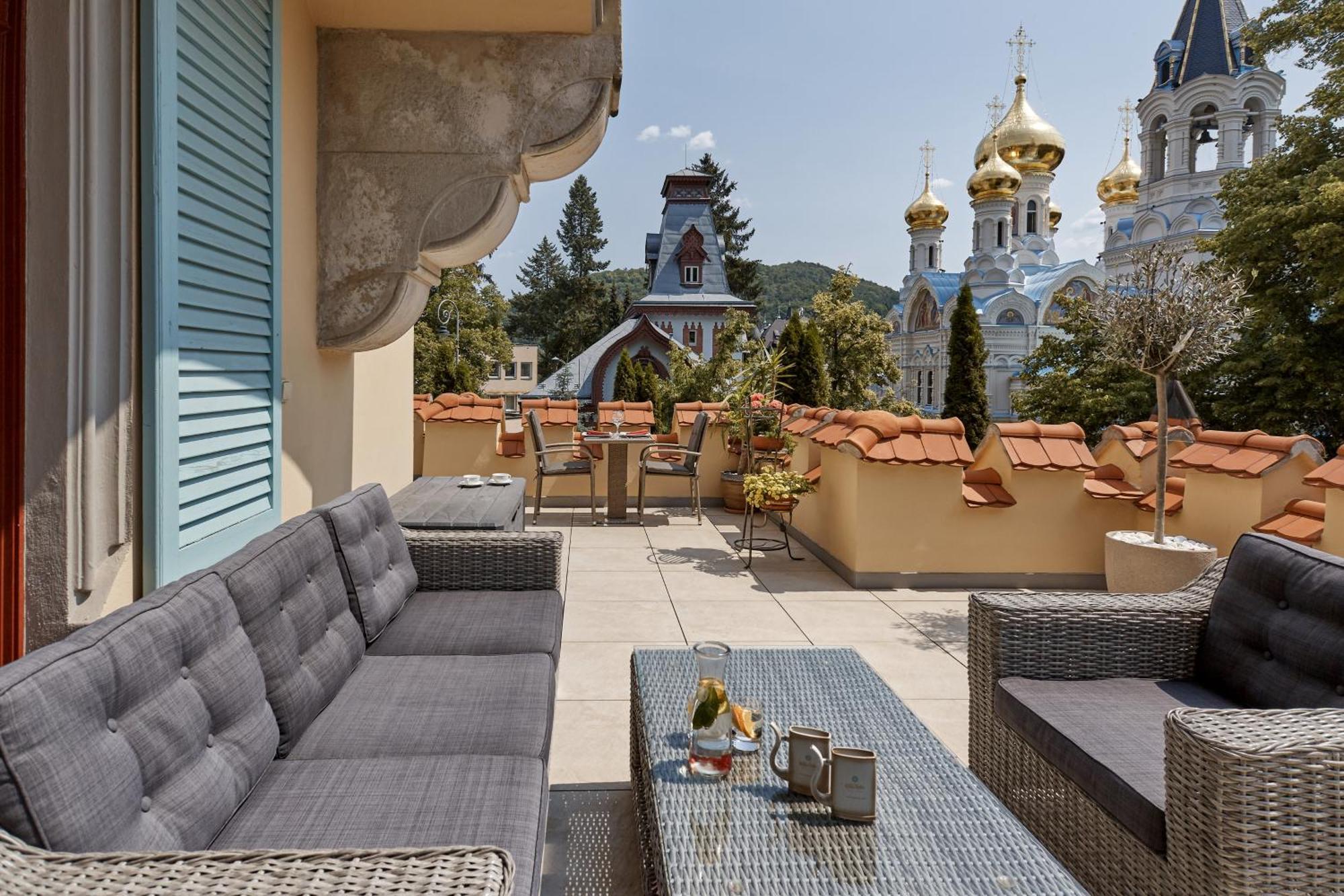 Spa Hotel Villa Ritter Karlovy Vary Esterno foto